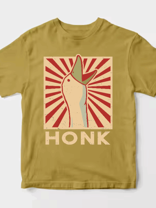 Honk Duck Funny Meme Unisex T-Shirt