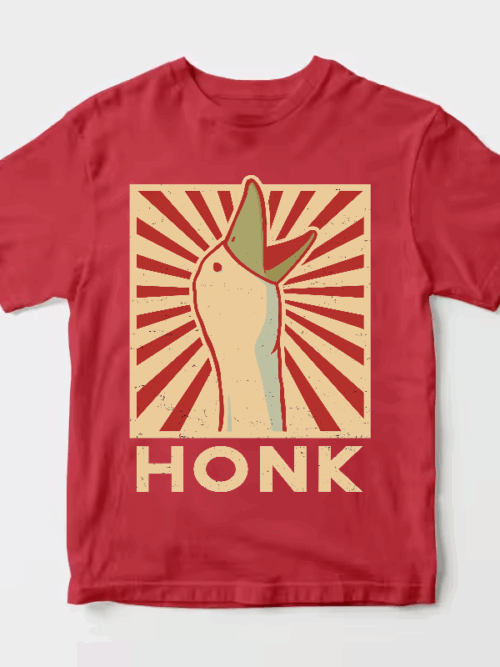Honk Duck Funny Meme Unisex T-Shirt
