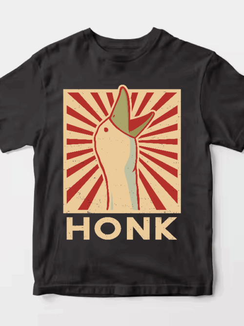 Honk Duck Funny Meme Unisex T-Shirt