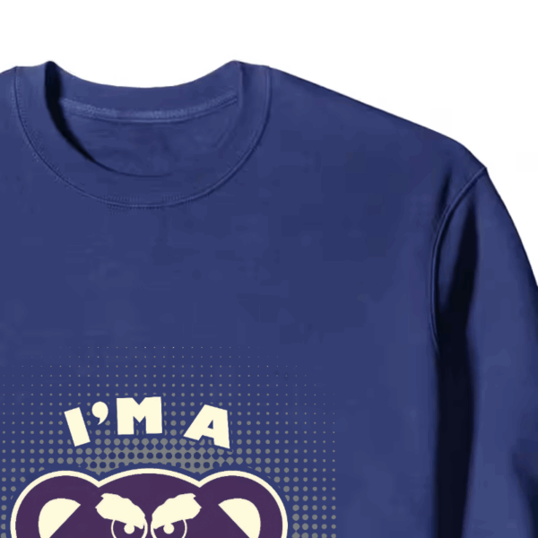 I Am Hugger Bear Cute Crewneck Sweatshirt
