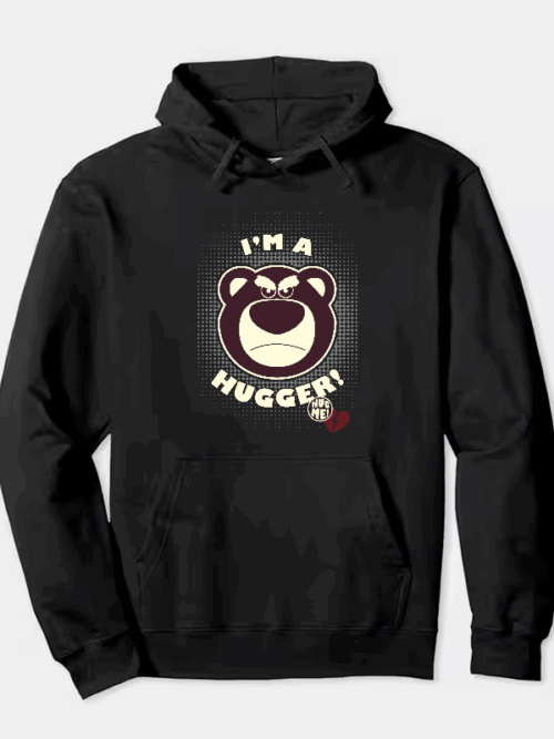 I Am Hugger Bear Cute Hoodie