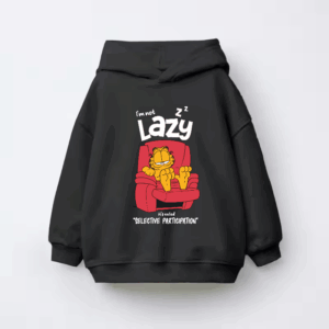 I am not lazy garfield Kids Hoodie