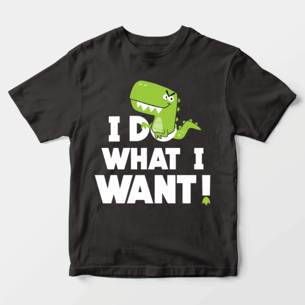 I Do What I Want Green Crocodile Unisex T-Shirt
