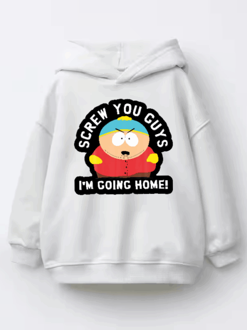 Iconic Exit Eric Cartman South Park Kids Hoodie