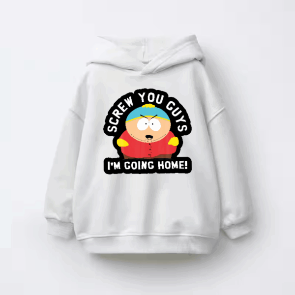 Iconic Exit Eric Cartman South Park Kids Hoodie