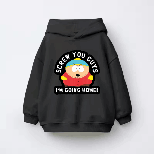 Iconic Exit Eric Cartman South Park Kids Hoodie
