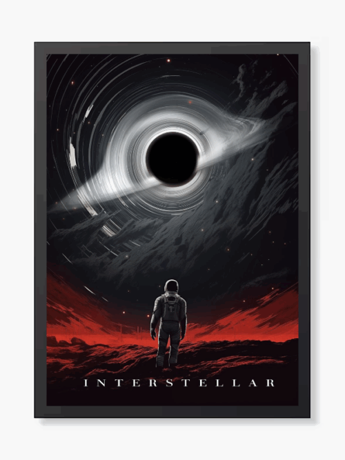 Interstellar Black Hole Cosmic Depths Poster