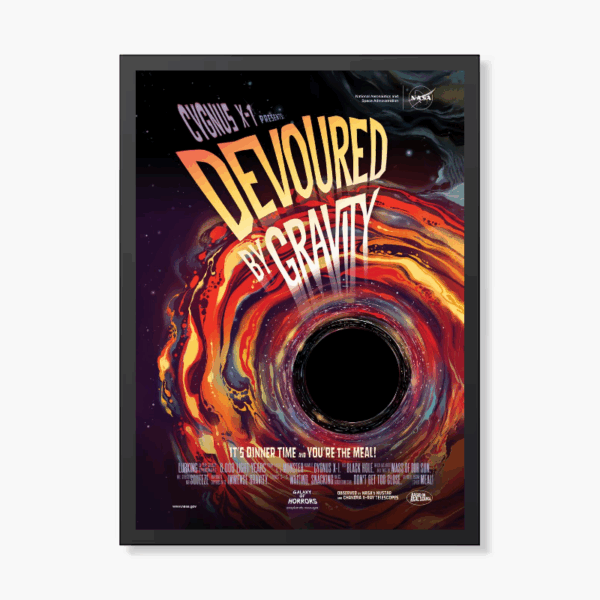 Into the Abyss Devoured by Gravity Poster