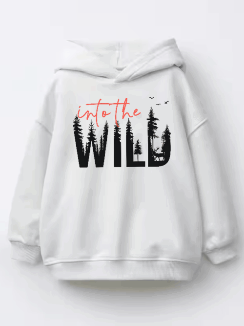 Into the wild Kids Hoodie