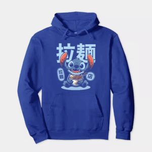 Japanese Stitch Eating Ramen Cute Anime Hoodie