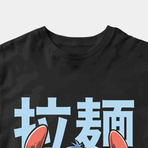 Japanese Stitch Eating Ramen Cute Anime Unisex T-Shirt