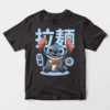 Japanese Stitch Eating Ramen Cute Anime Unisex T-Shirt