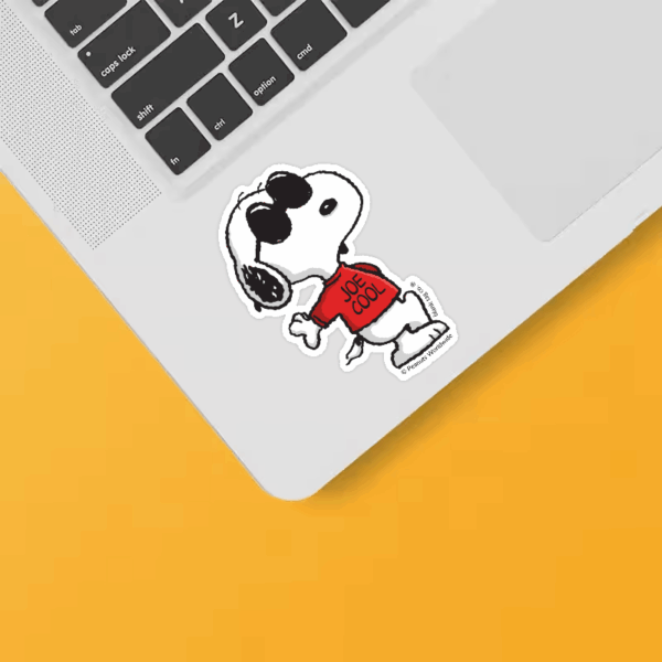 Joe Cool Hangout Peanuts Sticker Joe Cool Hangout Peanuts Sticker