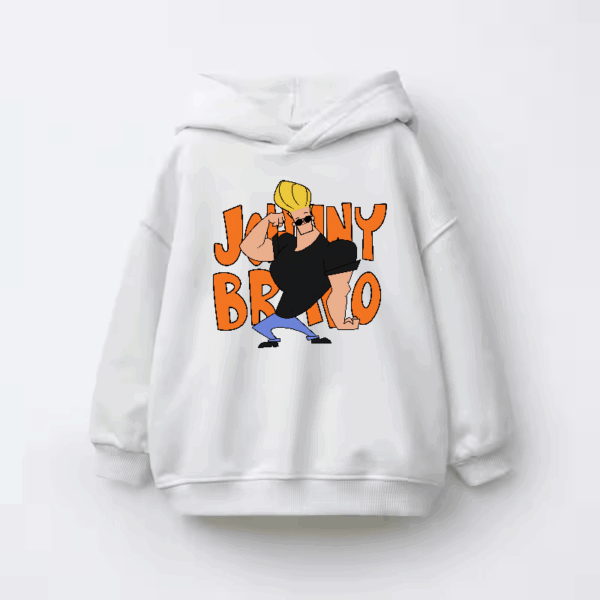 Johnny Bravo Cartoon Swagger  Kids Hoodie