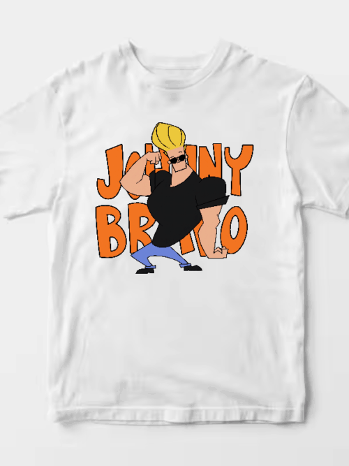 Johnny Bravo Cartoon Swagger  Unisex T-Shirt