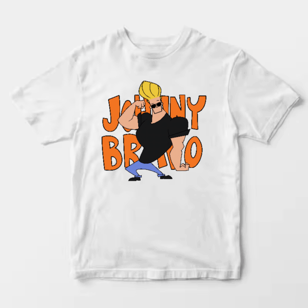 Johnny Bravo Cartoon Swagger  Unisex T-Shirt