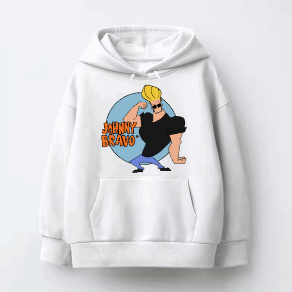 Johnny Bravo Cool Dude Cartoon Hoodie
