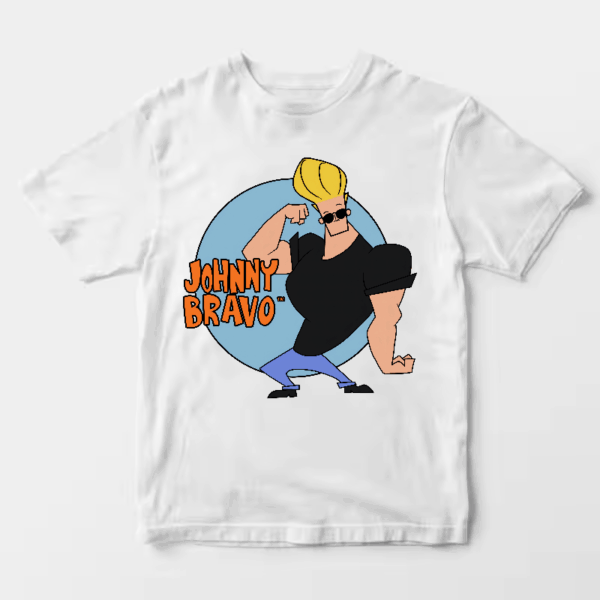 Johnny Bravo Cool Dude Cartoon Unisex T-Shirt