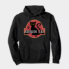 Jurassic Black Cat Prehistoric Pounce Mode Hoodie