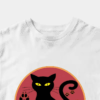 Jurassic Black Cat Prehistoric Pounce Mode Unisex T-Shirt