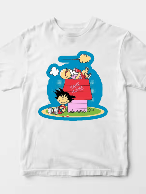 Kame House Dragon Ball Retro Island Unisex T-Shirt