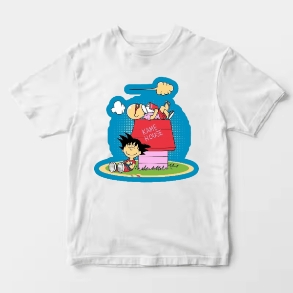 Kame House Dragon Ball Retro Island Unisex T-Shirt