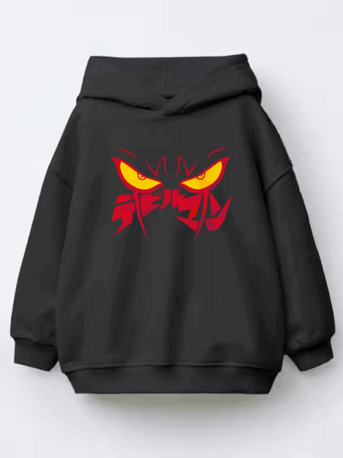 Kill la Kill Meets Devilman Kids Hoodie