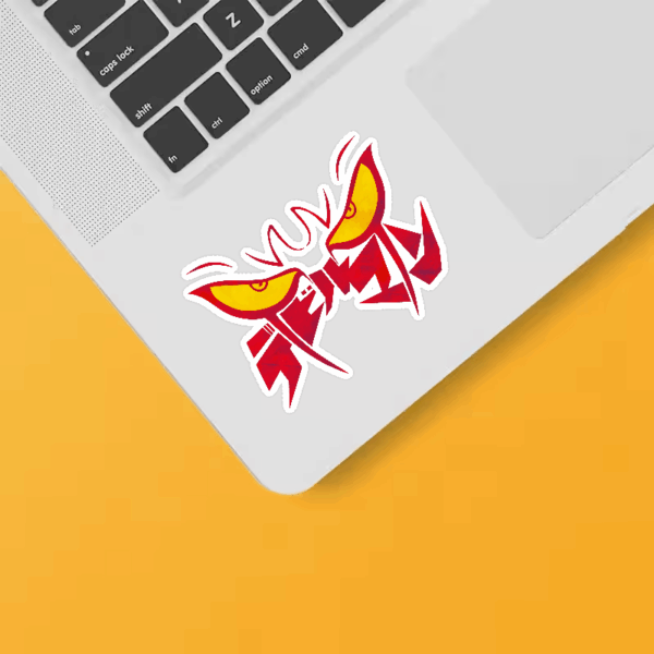 Kill la Kill Meets Devilman Sticker