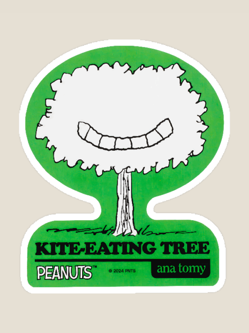 Kite-Eating Classic Peanuts Outdoor Fiasco Sticker