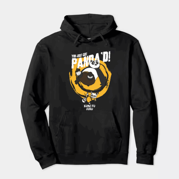 Kung Fu Guru Panda Delivers the Final Blow Hoodie