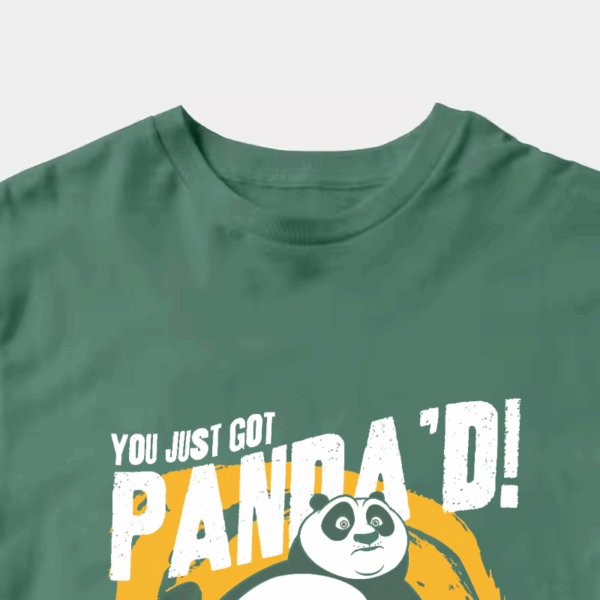 Kung Fu Guru Panda Delivers the Final Blow Unisex T-Shirt