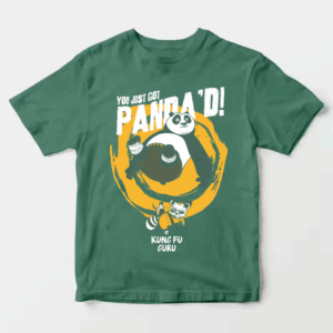 Kung Fu Guru Panda Delivers the Final Blow Unisex T-Shirt