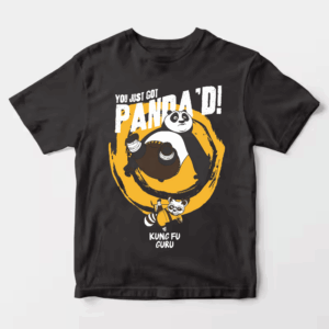 Kung Fu Guru Panda Delivers the Final Blow Unisex T-Shirt