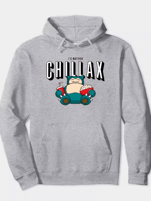 Lazy Day Snorlax Pokémon Hoodie