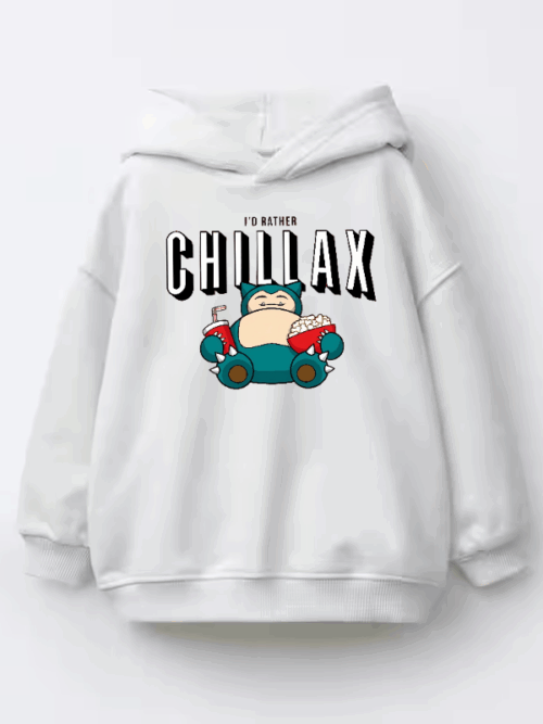 Lazy Day Snorlax Pokémon Kids Hoodie