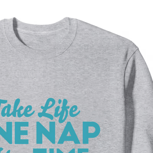 Lazy Day Vibes with Garfield the Nap King Crewneck Sweatshirt
