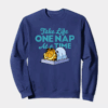 Lazy Day Vibes with Garfield the Nap King Crewneck Sweatshirt