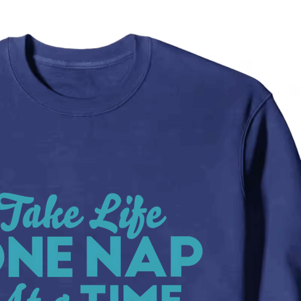 Lazy Day Vibes with Garfield the Nap King Crewneck Sweatshirt