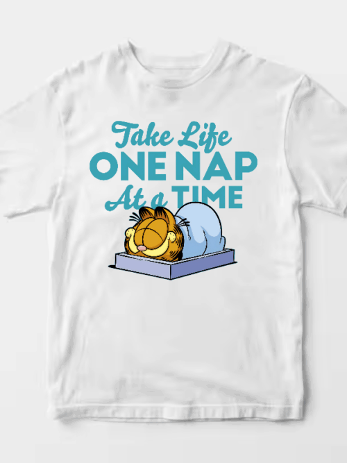 Lazy Day Vibes with Garfield the Nap King Unisex T-Shirt