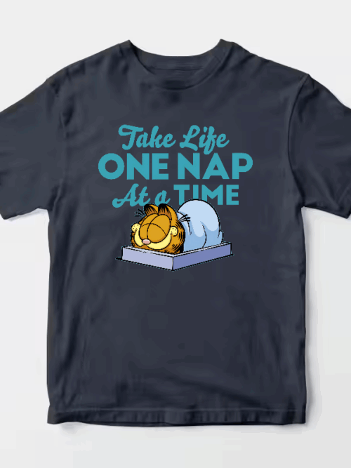 Lazy Day Vibes with Garfield the Nap King Unisex T-Shirt