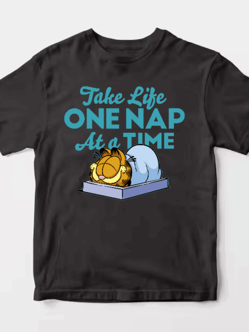 Lazy Day Vibes with Garfield the Nap King Unisex T-Shirt