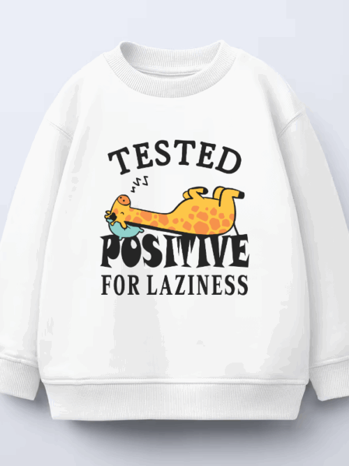 Lazy Giraffe Mood Crewneck Sweatshirt