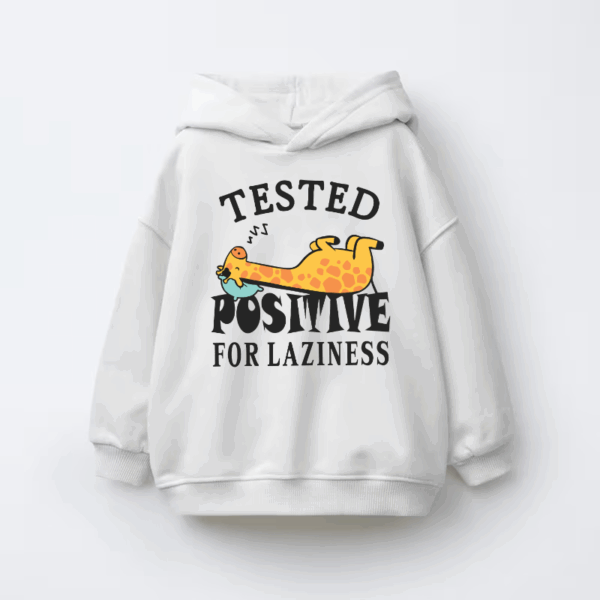 Lazy Giraffe Mood Kids Hoodie