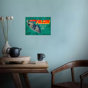 Legendary Galactic Starship Speed Star Wars Poster