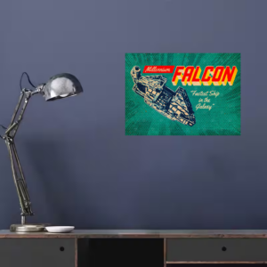 Legendary Galactic Starship Speed Star Wars Poster