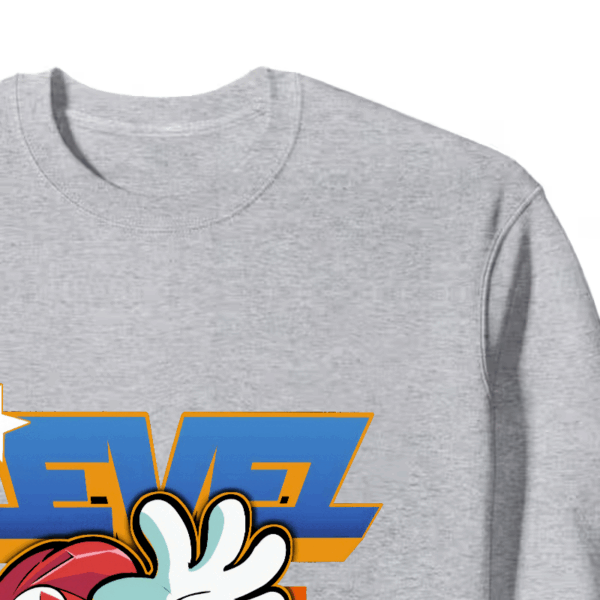 Level Up Super Mario Retro Gaming Adventure Crewneck Sweatshirt