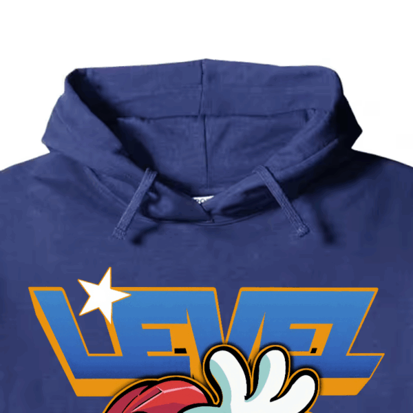 Level Up Super Mario Retro Gaming Adventure Hoodie