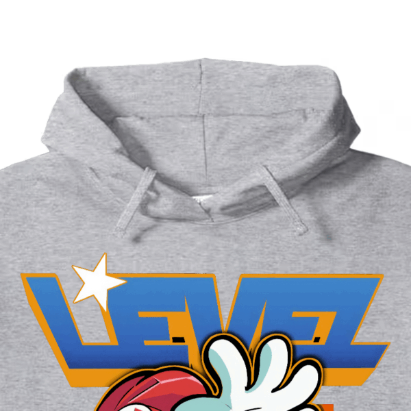 Level Up Super Mario Retro Gaming Adventure Hoodie