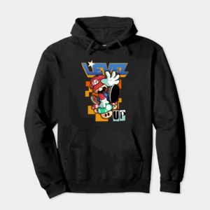 Level Up Super Mario Retro Gaming Adventure Hoodie