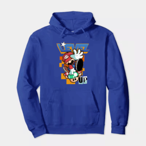 Level Up Super Mario Retro Gaming Adventure Hoodie